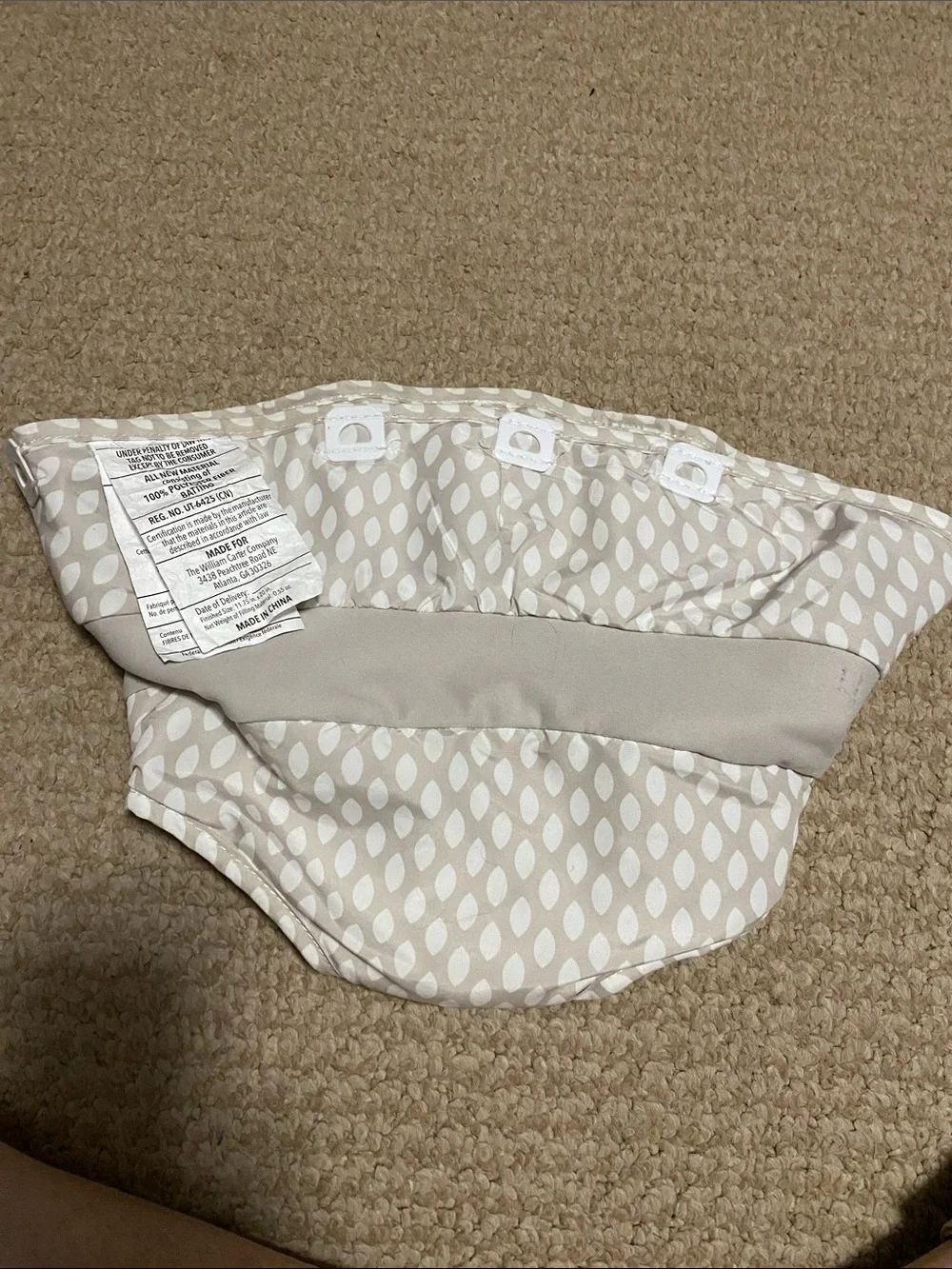 Skip Hop activity center cloth seat cover replacement